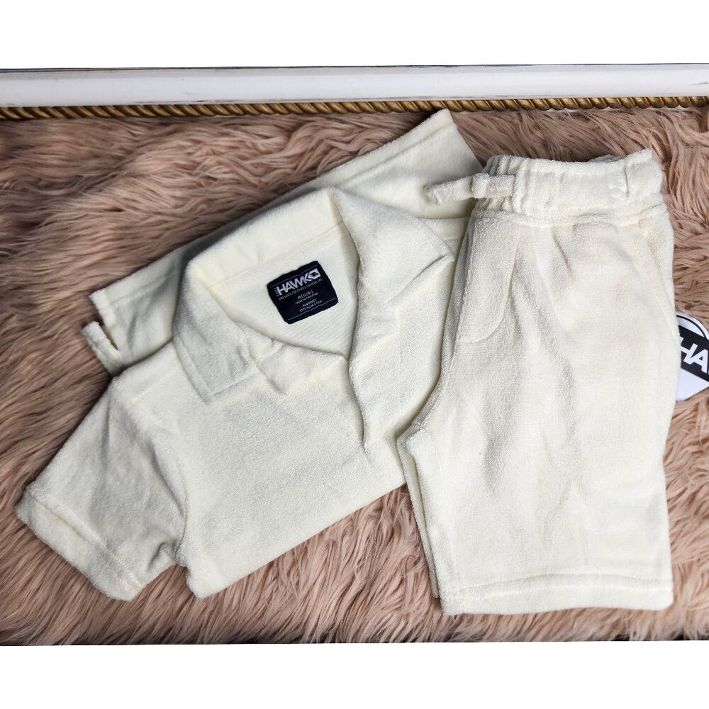 NWT Tony Hawk Boys Short Sleeve Polo /Shorts set-Size 5/6